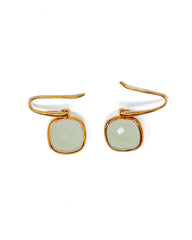 Orecchini pietra preziosa - Verde