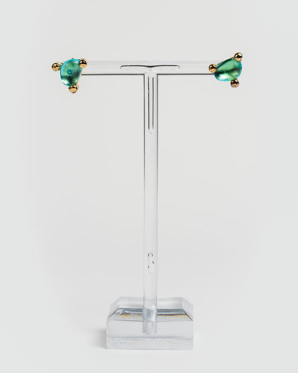 Orecchini pietra - azzurro