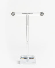 Orecchini a lobo - cerchio con punto luce