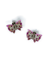Orecchini farfalla - Rosa