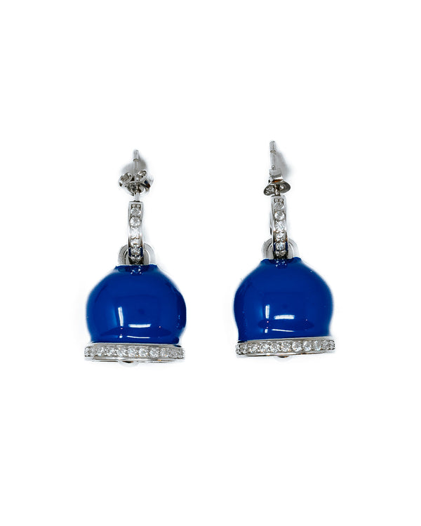 Orecchini campanella - Blu