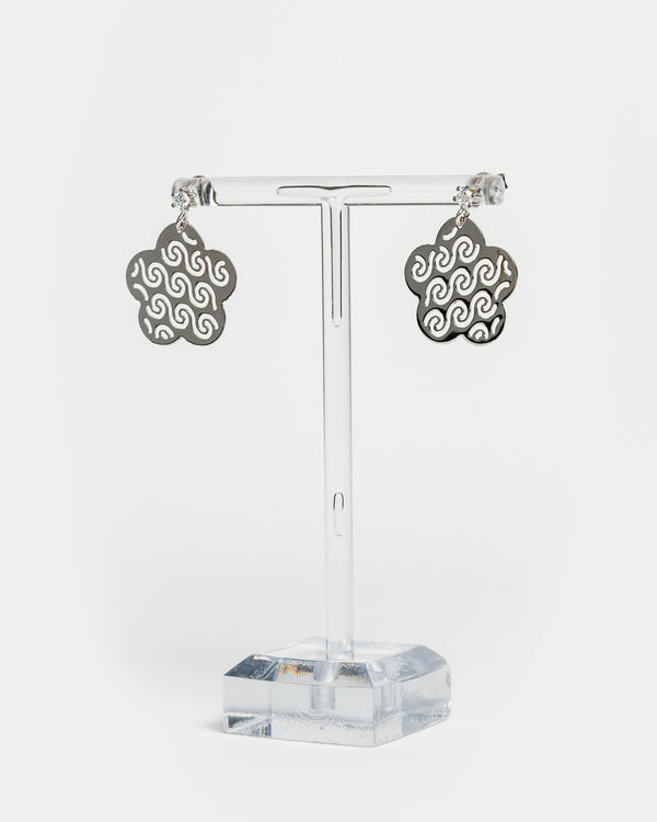 Orecchini fiore - Argento