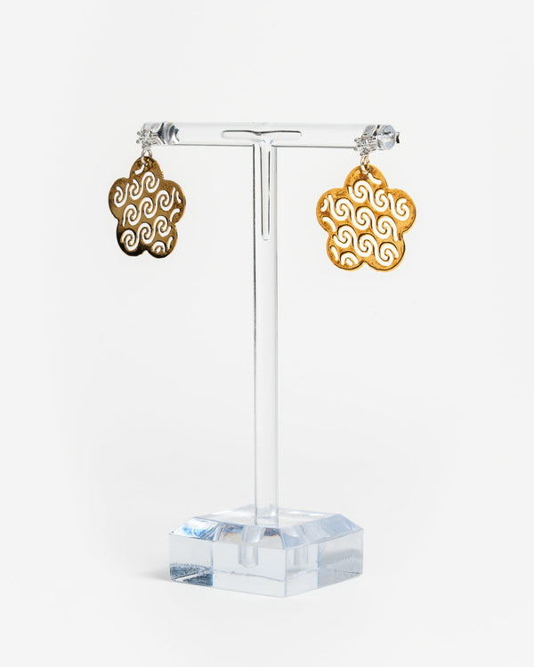 Orecchini fiore - Oro