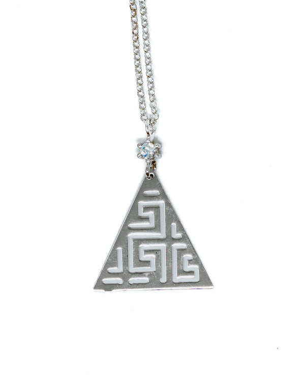 Collana a forma di triangolo - Argento